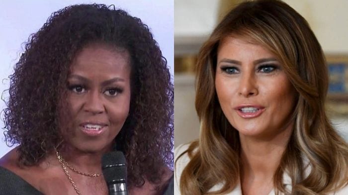 Michelle Obama Melania