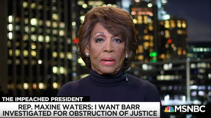 maxine waters