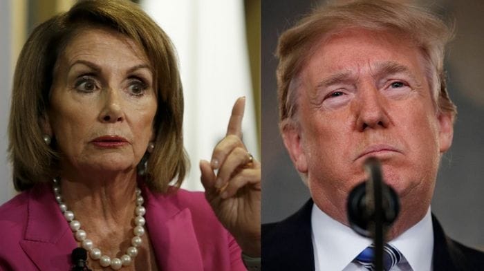 coronavirus Pelosi Trump