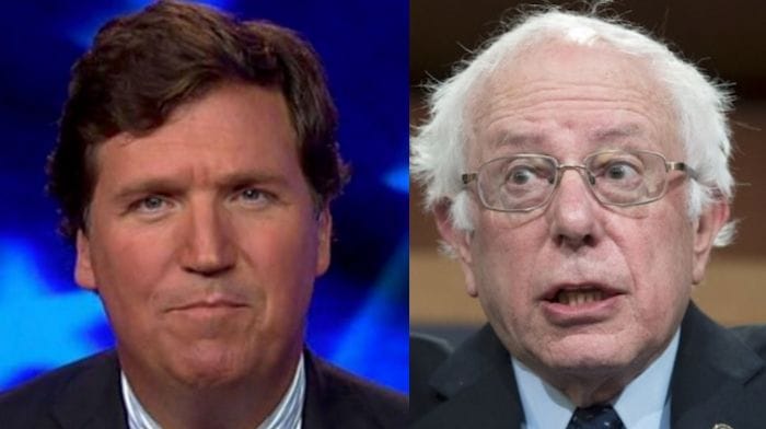 Tucker Carlson Bernie Sanders