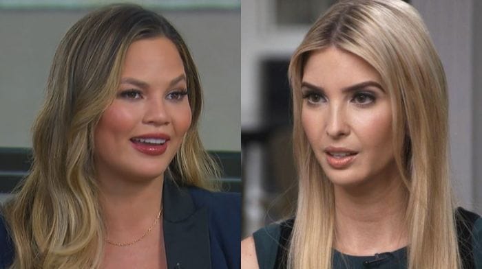 Chrissy Teigen Ivanka Trump