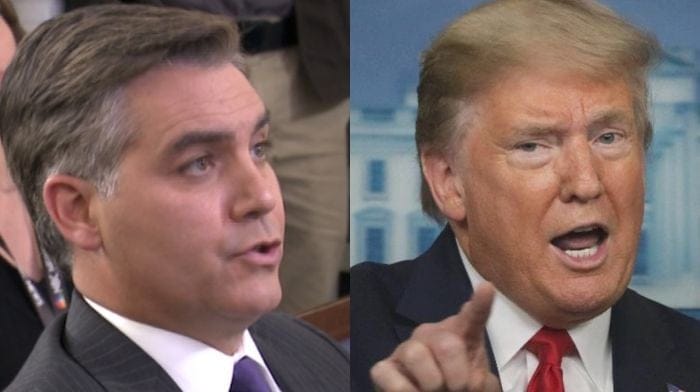 Trump Acosta
