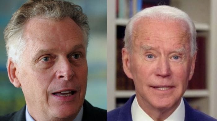 McAuliffe Biden