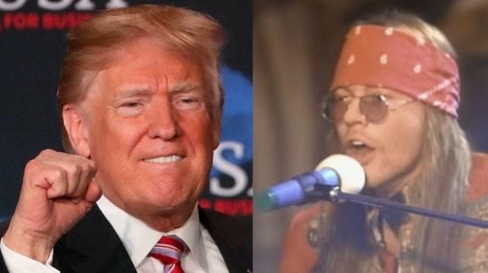 Trump Axl Rose
