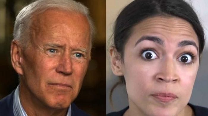 Biden AOC