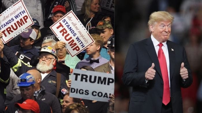 union support for trump