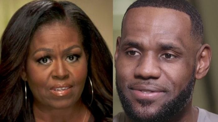 Michelle Obama LeBron