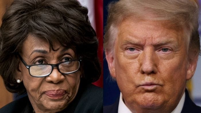 Maxine Waters Trump