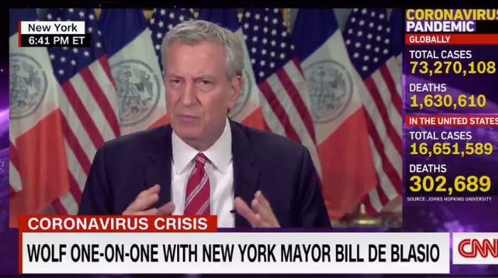 Mayor De Blasio Says NYC Will ‘Need A Shutdown’ And ‘The Sooner The Better’