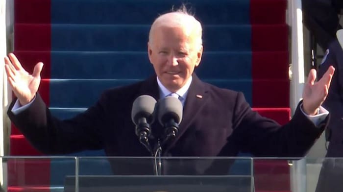 In his inaugural address, President Joe Biden promised Americans he would answer the "cry for racial justice" and to defeat "white supremacy" and "domestic terrorism."