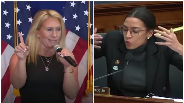 AOC reportedly filed a complaint after Representative Marjorie Taylor Greene "aggressively" confronted her as she left the House chamber.