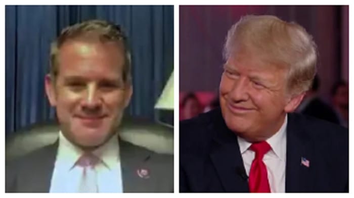 Representative Adam Kinzinger warned Donald Trump that the House committee investigating the Capitol riot would consider issuing him a subpoena, saying he is "not off-limits."