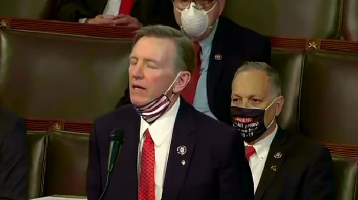 The House will vote to possibly censure Representative Paul Gosar over a bizarre parody video showing the Arizona Republican striking Alexandria Ocasio-Cortez with swords.