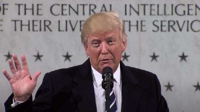 A new account published by the CIA's internal research center indicates President Trump had a tense relationship with the intelligence community and that briefing him was a 'challenge.'