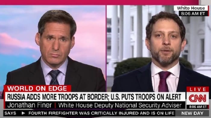 The Biden administration's Deputy National Security Advisor believes borders should be "inviolate" and that "our sovereignty" should be respected. The problem being, he was discussing Ukraine's border, not the United States.