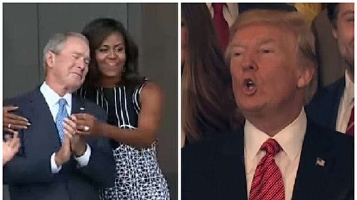 George Bush made donations to two Republican congresswomen who voted to impeach Donald Trump over his role in the January 6 riot at the Capitol.