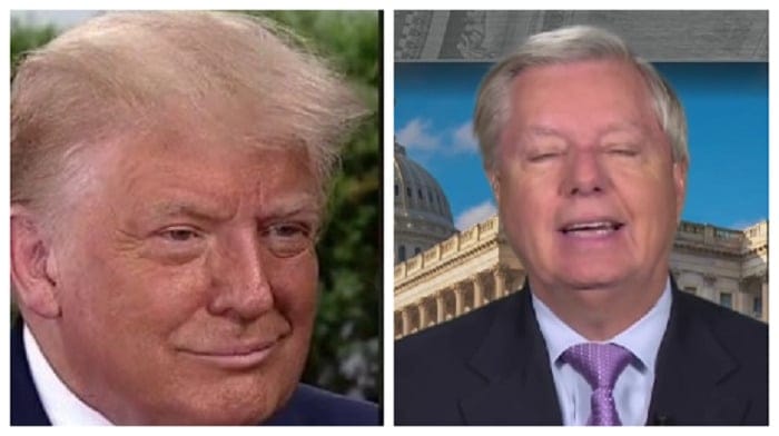 Donald Trump slammed Senator Lindsey Graham, referring to him as a 'RINO' and insisting he is "wrong" on the matter of issuing pardons to those arrested for the January 6 riot at the Capitol.