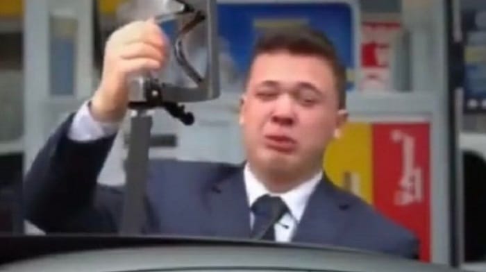 Kyle Rittenhouse triggered numerous leftists when he posted a meme featuring a video of him crying during testimony during his murder trial and using it to poke fun at Lebron James and President Biden.