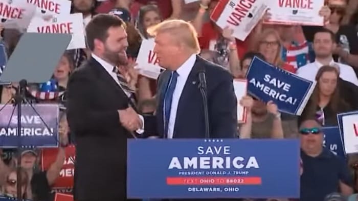 Ohio Senate candidate JD Vance has seen a surge in the polls following an endorsement from former President Donald Trump.
