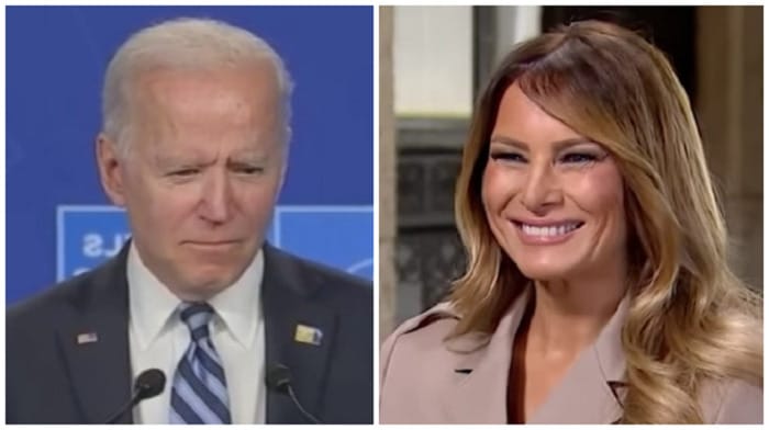 Former First Lady Melania Trump in her first interview since exiting the White House tore into President Biden and said it's sad to see Americans "struggling and suffering" the way they are under his presidency.