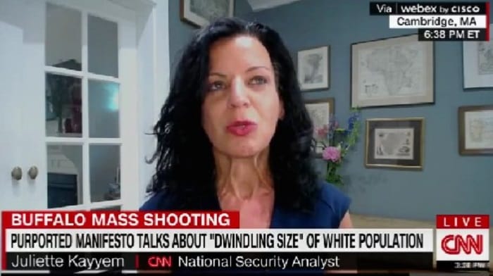 CNN national security analyst and former member of Barack Obama’s Homeland Security Advisory Council, Juliette Kayyem, called for a halt to immigration enforcement in response to the tragic school shooting in Texas.