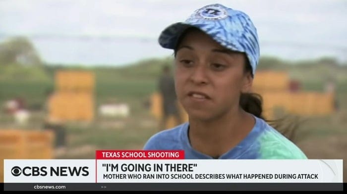 A hero mom who was handcuffed, released, and ran into Robb Elementary School in Uvalde, Texas to save her children from a horrific shooting claims police threatened that she not speak to the media.