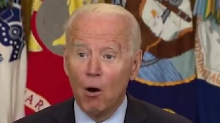 President Biden, who once vowed to "take responsibility instead of blaming others," insists inflation can't be the fault of his policies and said the notion that massive spending fueled it "is bizarre."
