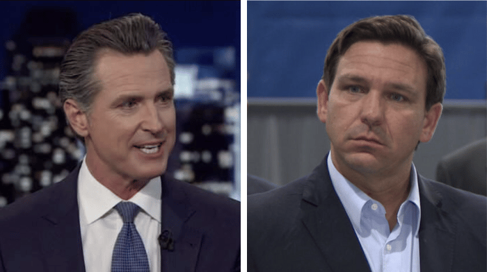 Ron DeSantis Gavin Newsom Campaign Ad