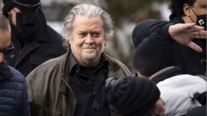 doj recommend jail steve bannon