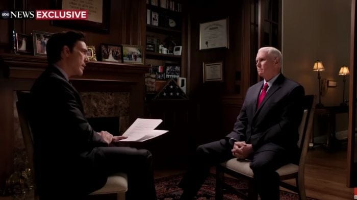 Mike Pence Account Of Jan. 6 Very Different During ABC News Interview, Trashes Trump, America First