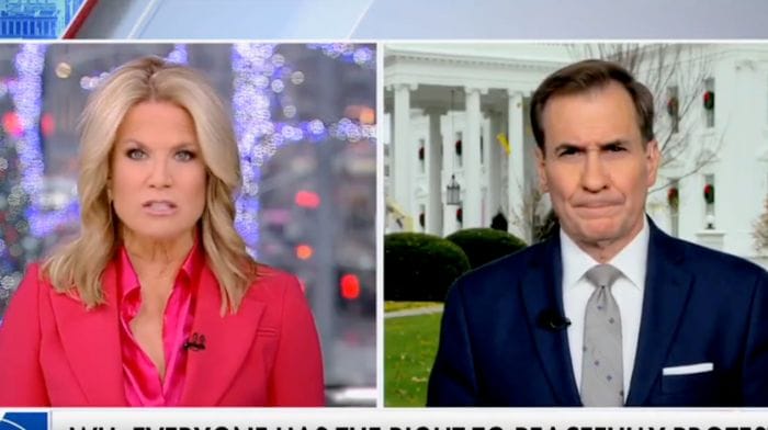Martha McCallum Shreds John Kirby by Asking the Difference in WH Treatment Between Apple and Twitter