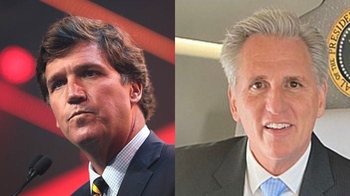 Tucker Carlson celebrated chaos in the House as Kevin McCarthy failed on three separate attempts to secure enough votes to become the next Speaker.
