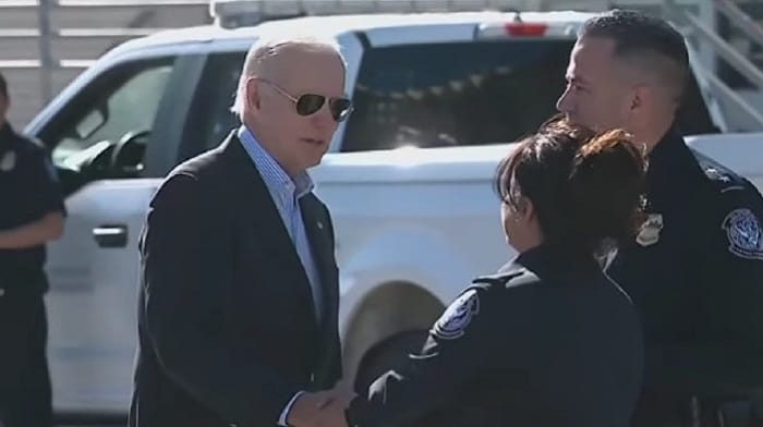 President Joe Biden made his first visit to the border Sunday, but it was little more than thinly-veiled Kabuki theater as reports indicate illegal immigrant camps were cleared out in El Paso, Texas ahead of his visit.