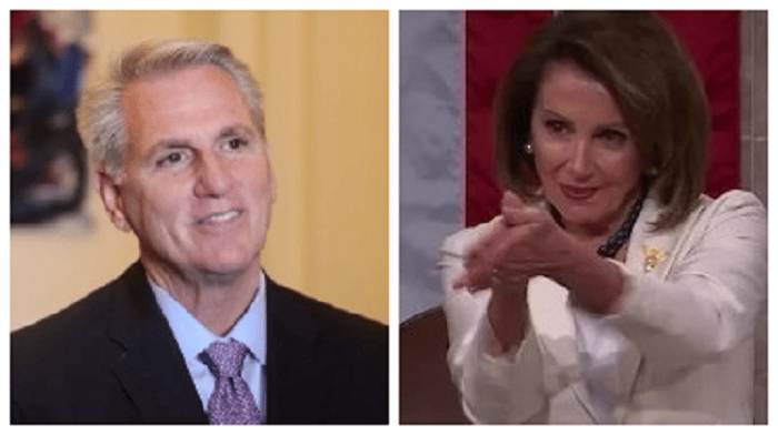House Speaker Kevin McCarthy responded to suggestions that he should rip up President Biden's State of the Union Speech as his predecessor Nancy Pelosi did when Trump was in office.
