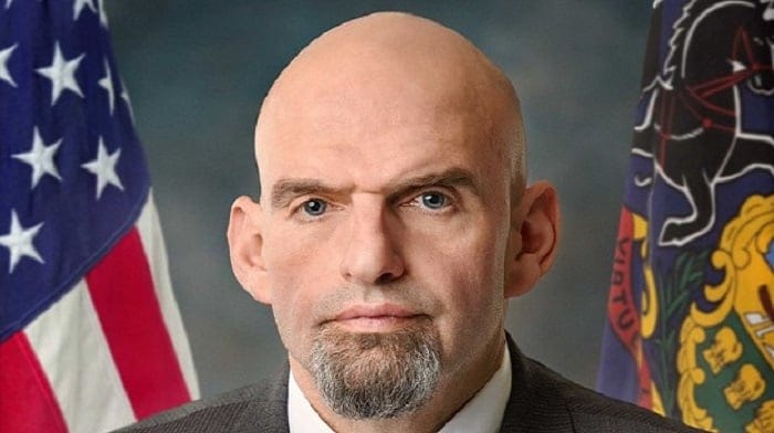 Senator John Fetterman of Pennsylvania was hospitalized overnight after reportedly feeling 'lightheaded' during a Democratic retreat, but doctors say initial testing provided no indications he had suffered another stroke.