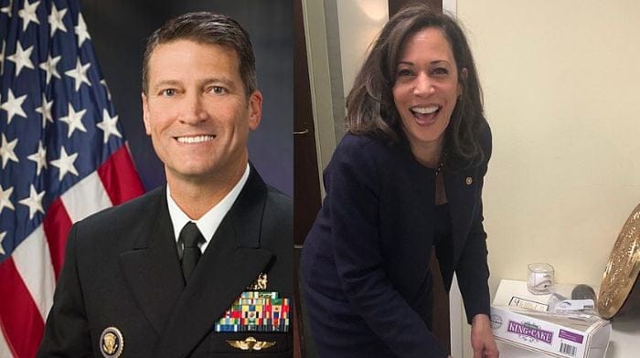ronny jackson kamala harris