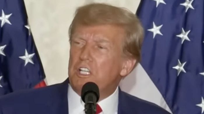 Trump speech indictment