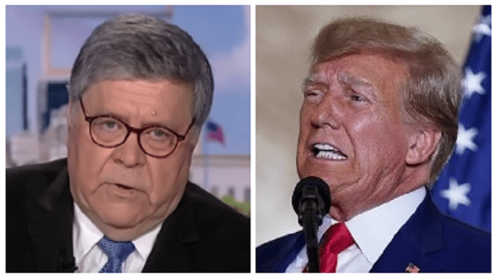 Donald Trump hammered his former Attorney General Bill Barr as a "gutless pig" and urged supporters to turn off Fox News when he is on as a guest following his analysis over the GOP frontrunner's federal indictment last week.