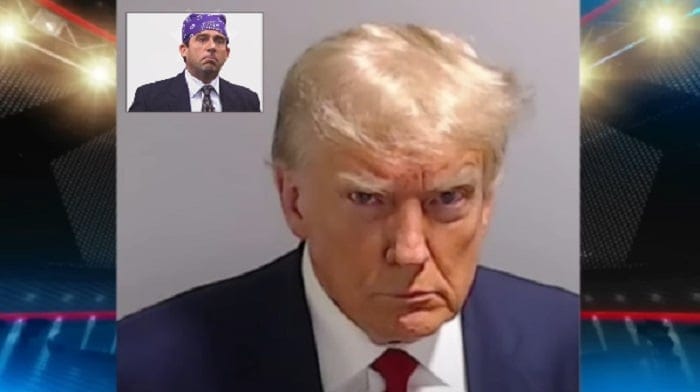 Craig Scott, a man freed from prison in 2019 by a criminal justice reform bill signed into law by President Trump, says the Republican presidential candidate's mugshot gives him more "street cred" with those who have dealt with the justice system.
