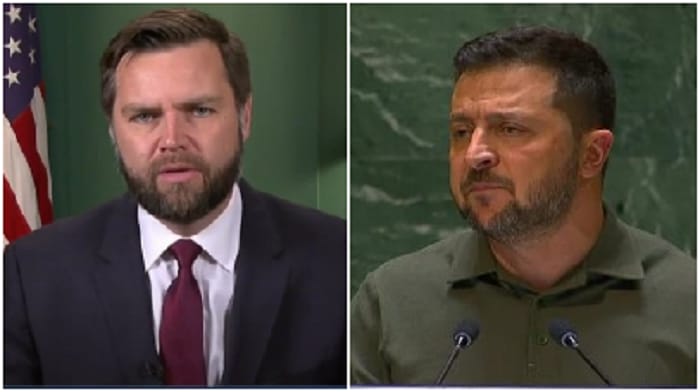 Senator J.D. Vance accused Ukraine of holding an American journalist "hostage" even as President Biden asks Congress to send them more taxpayer money.