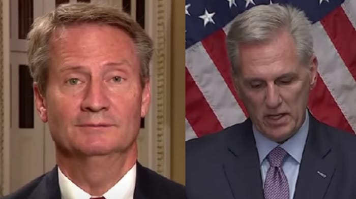 Representative Tim Burchett claims former House Speaker Kevin McCarthy mocked him for praying over his decision on how to vote on the motion to vacate the speakership.
