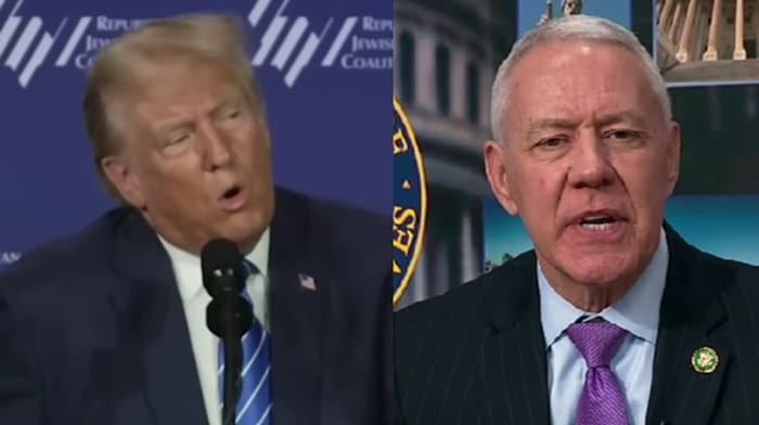 Republican presidential frontrunner Donald Trump took a victory lap after hearing that Representative Ken Buck had announced his retirement.