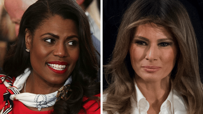 Melania Trump Omarosa