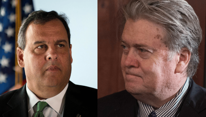 bannon chris christie cabinet spot