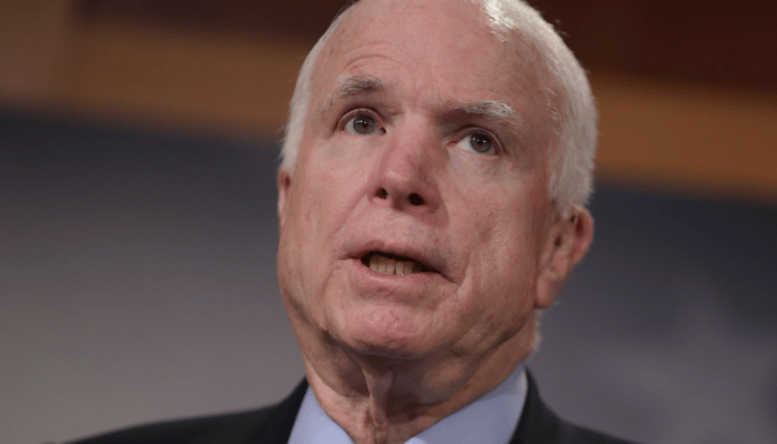 john mccain prognosis cancer