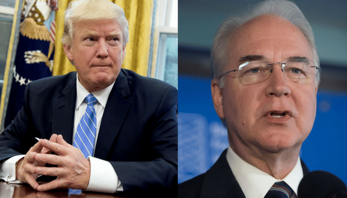 trump fire tom price