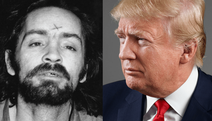 charles manson trump