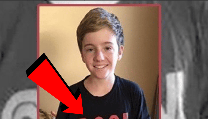 boy fake news shirt