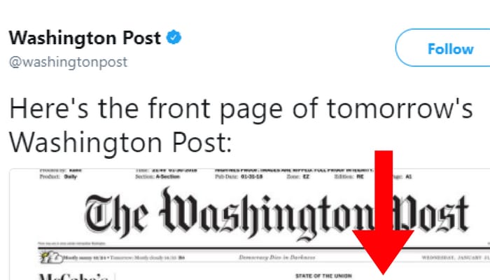 washington post cover