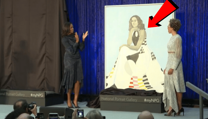 michelle obama portrait
